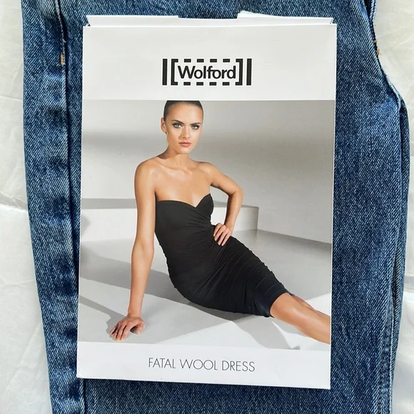 WOLFORD Fatal Dress in Hunter Green
